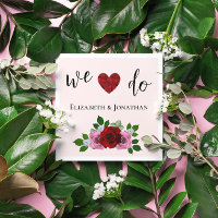 Red and Pink Roses Wedding