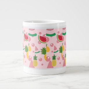 RED AND PINK WITH WATERMELON PRINTSpecialty Mug