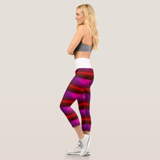 Red and Purple Yoga Pants Leggings