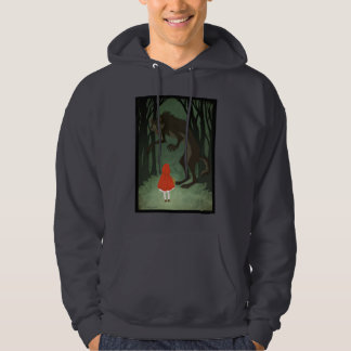 Red and the Wolf Hoodie