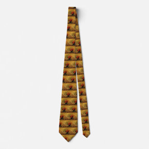 Red And White Carnations by Vincent van Gogh Tie