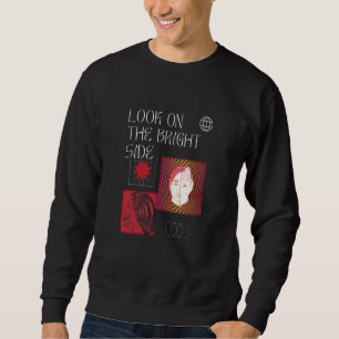 Red and White Gothic Pop Culture Streetwear Sweatshirt
