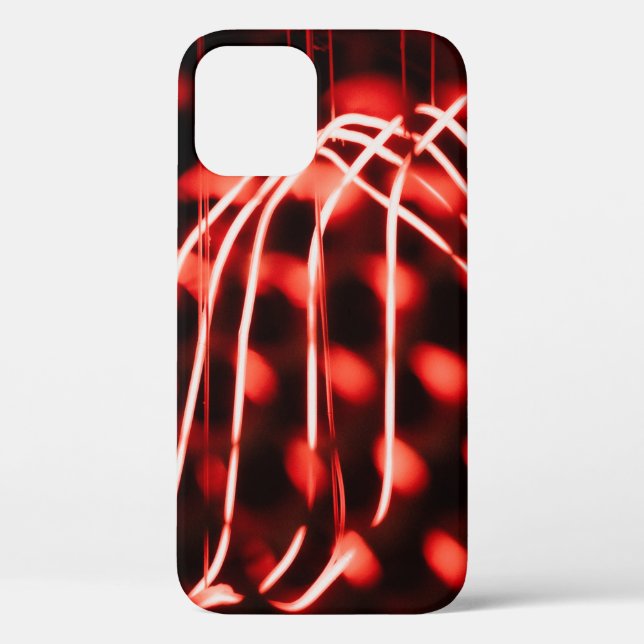 Red and white light bokeh Case-Mate iPhone case (Back)