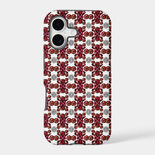 Red and White Pattern