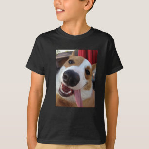 Red and White Pembroke Welsh Corgi T-Shirt