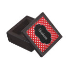 Red and White Polka Dot Personalised