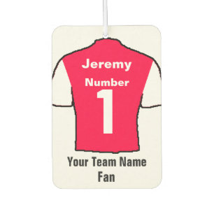 Red and White Shirts Fan Car Air Freshener