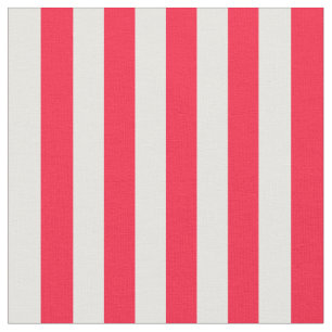 Red and White Striped Fabric
