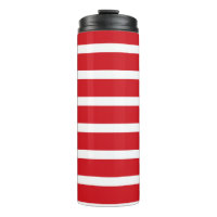 Red and white stripes pattern