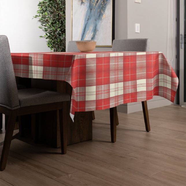 red and white tartan   tablecloth (Creator Uploaded)