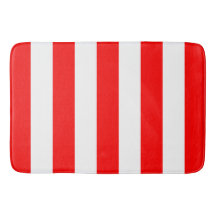 Red and White Vertical Stripes