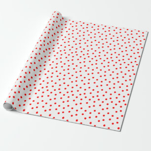 Red And White Wrapping Paper