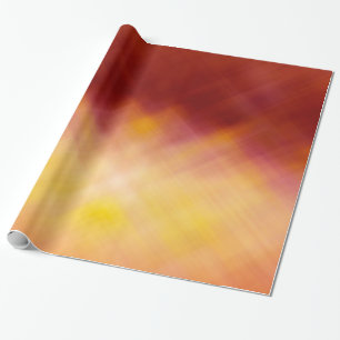 Red And Yellow Background Wrapping Paper