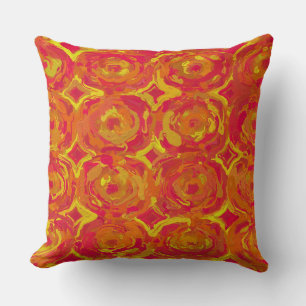 Red and Yellow Cushion