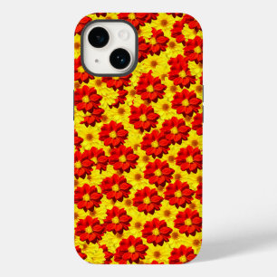 Red and yellow dahlia flowers  Case-Mate iPhone 14 case