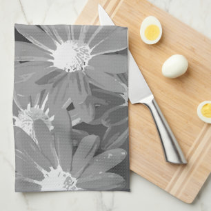 Red and Yellow Flowers 2 Tea Towel