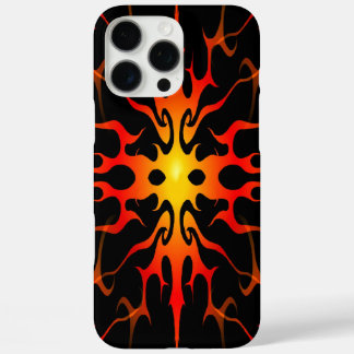 Red and Yellow Hot Rod Flames iPhone 16 Pro Max Case