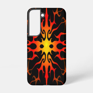 Red and Yellow Hot Rod Flames Samsung Galaxy Case