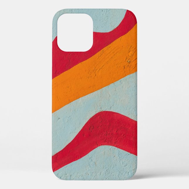Red and yellow painted wall Case-Mate iPhone case (Back)