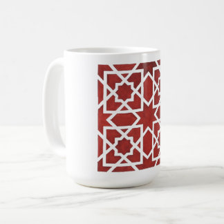 Red Andalusian mosaic SEVILLE Coffee Mug