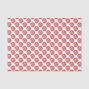 Red Anemone de Caen Floral Tissue Paper