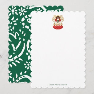 Red Angel note card