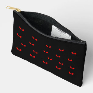 Red angry eyes in the dark accessory pouch