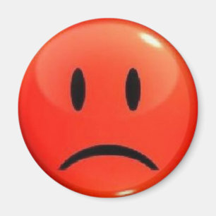 Red Angry Magnet