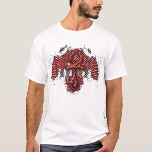 Red Ankh Shadow Form Tee
