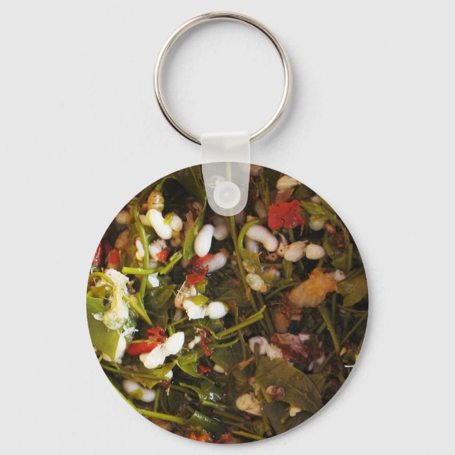 Red Ant Egg Salad ... Thai Street Food Key Ring (Front)