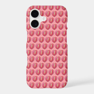 Red Anthurium Flower Seamless on Phone Case