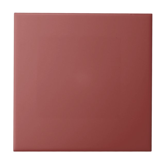 Red Antique Square Kitchen and Bathroom Ceramic Tile (Front)