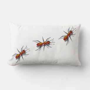 Red Ants Crawling On Your Lumbar Cushion