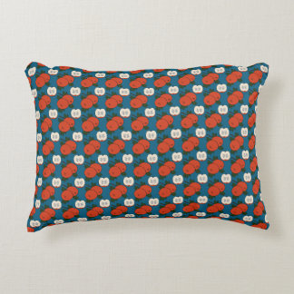 Red Apple Accent Pillow | One Owl Artist