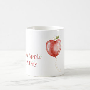 Red Apple Balloon Coffee Mug