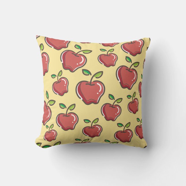 Red Apple Cushion (Front)