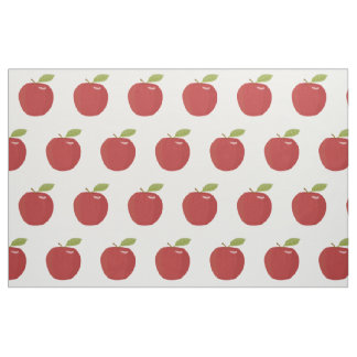 red apple fabric