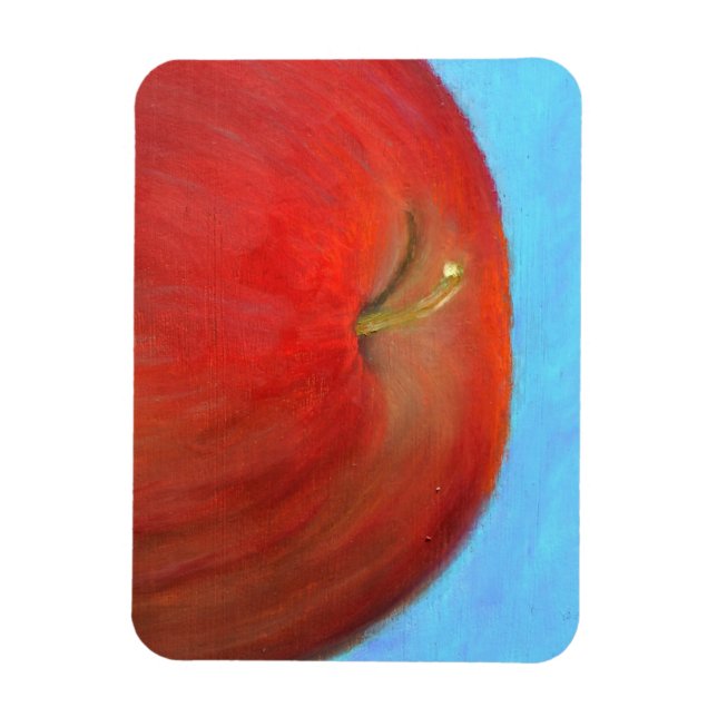 Red Apple Flex Magnet (Vertical)