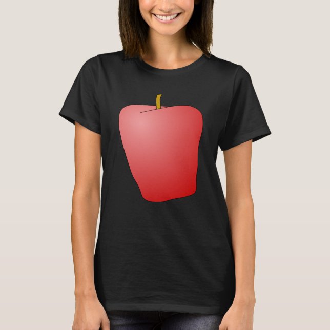 Red Apple Fruit T-Shirt (Front)