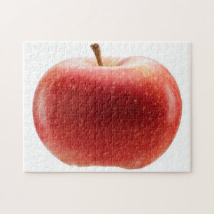Red apple jigsaw puzzle