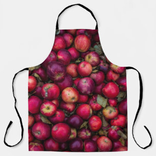 Red apple lot apron