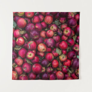 Red apple lot tapestry