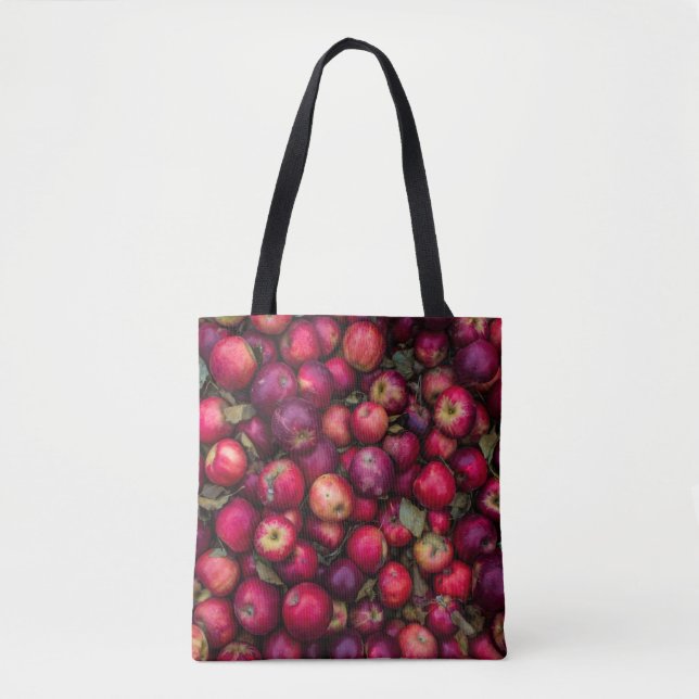 Red apple lot tote bag (Front)