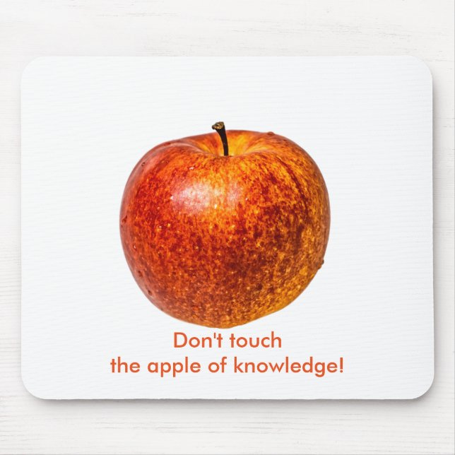 Red apple mouse pad (Front)