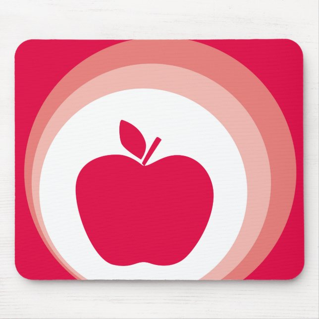 red apple mouse pad (Front)