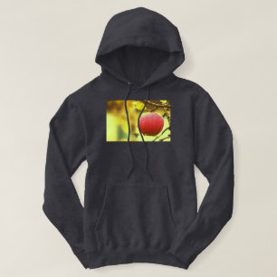 "Red Apple on Tree" Cute Photo. Buy Now Hoodie