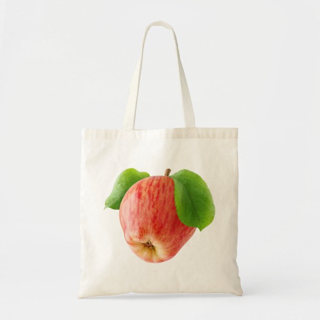 Red apple tote bag (Front)