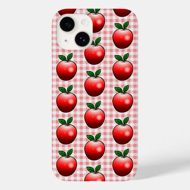 Red Apples Case-Mate iPhone Case (Back)