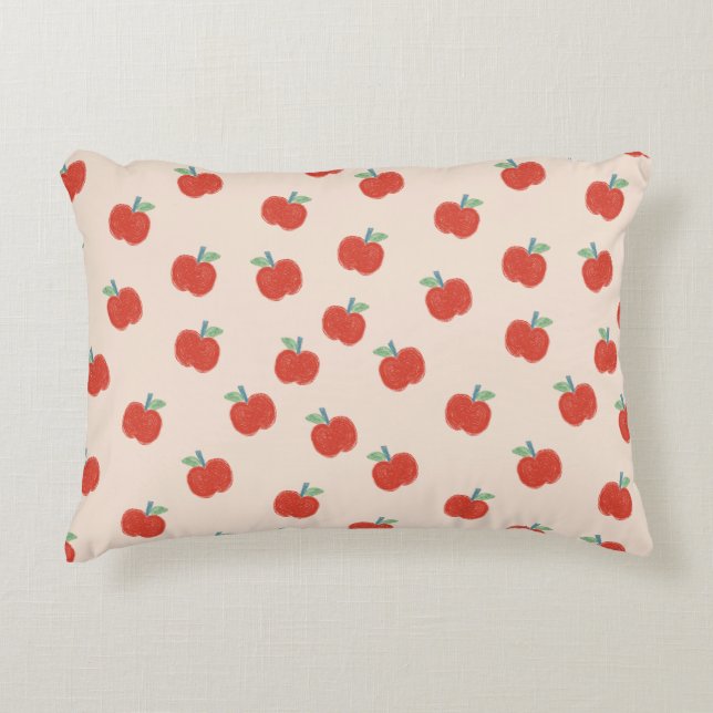 Red apples decorative cushion (Front)
