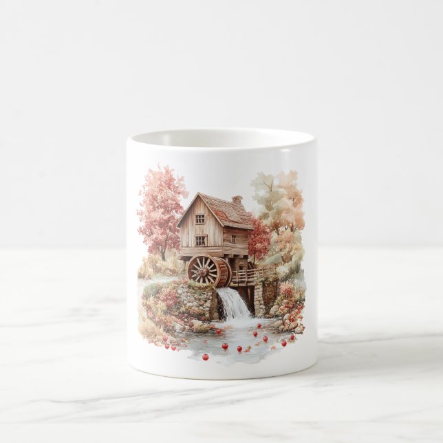 Red Apples House Coffee Mug (Center)